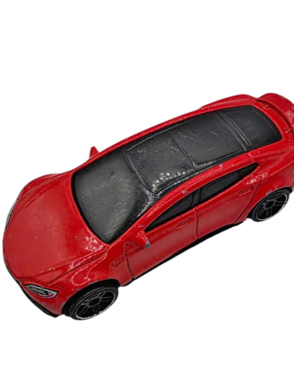 Hot Wheels Tesla Model S diecast toy car 1:64 Red